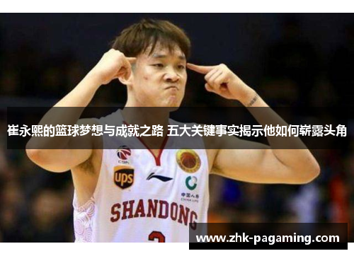 崔永熙的篮球梦想与成就之路 五大关键事实揭示他如何崭露头角
