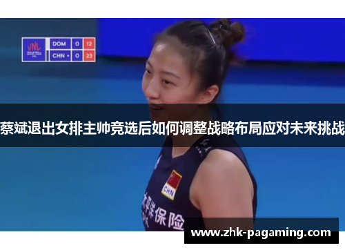 蔡斌退出女排主帅竞选后如何调整战略布局应对未来挑战 蔡斌退出女排主帅竞选后如何调整战略布局应对未来挑战